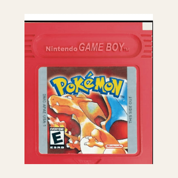 Game Boy — Red Cart Rug