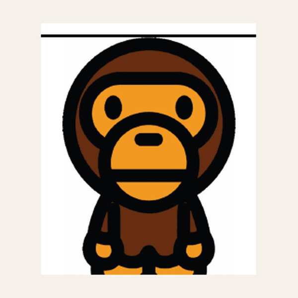 BAPE Baby Milo Rug